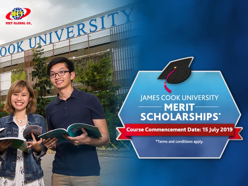 Thông báo thi tuyển học bổng James Cook Singapore tháng 11/2019
