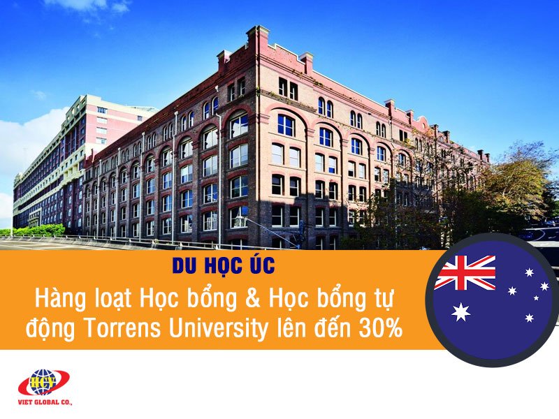 Hàng loạt học bổng Torrens University lên đến 30%