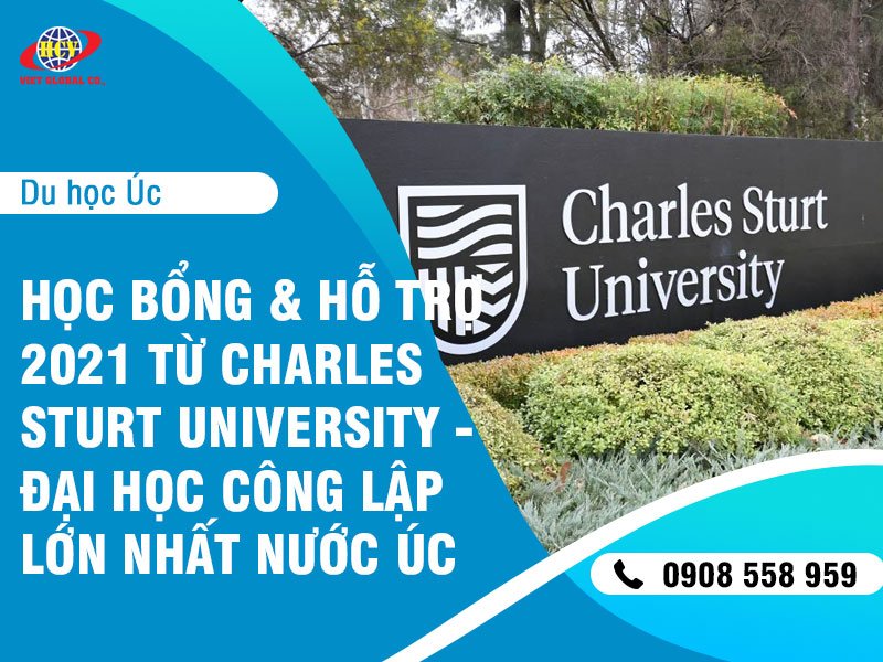 Học bổng & Hỗ trợ từ Charles Sturt University - Đại học công lập lớn nhất nước Úc