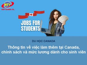 Việc làm thêm Canada